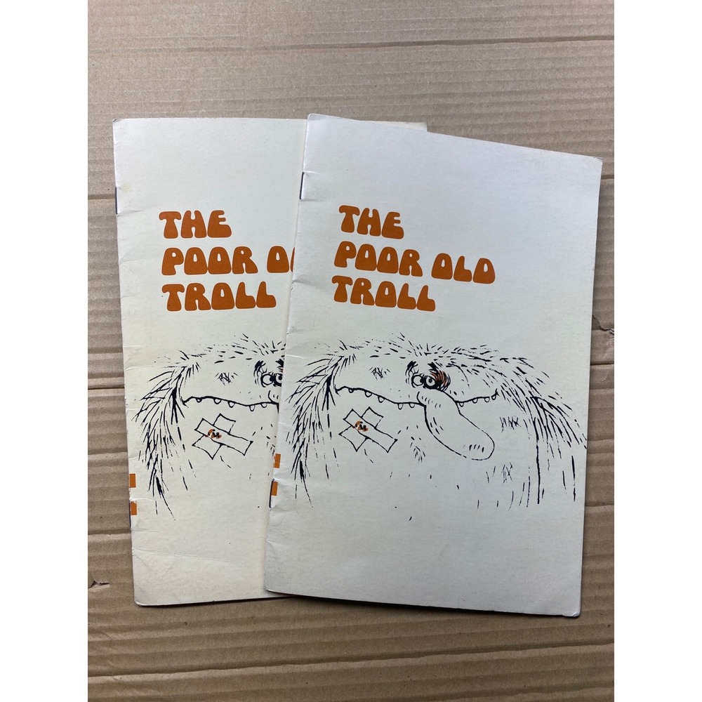 The Poor Old Troll 1973 Bookshop B-17 Reading Booklets Lot of 2 Granowsky Botel